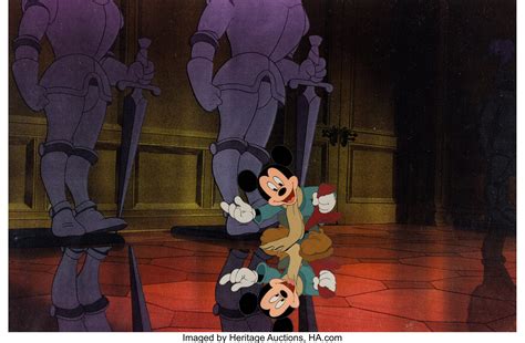 The Prince and the Pauper Mickey Mouse Production Cel (Walt Disney ...