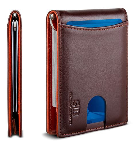 Serman Brands - SERMAN BRANDS RFID Slim Wallets for Men. Mens Wallet ...