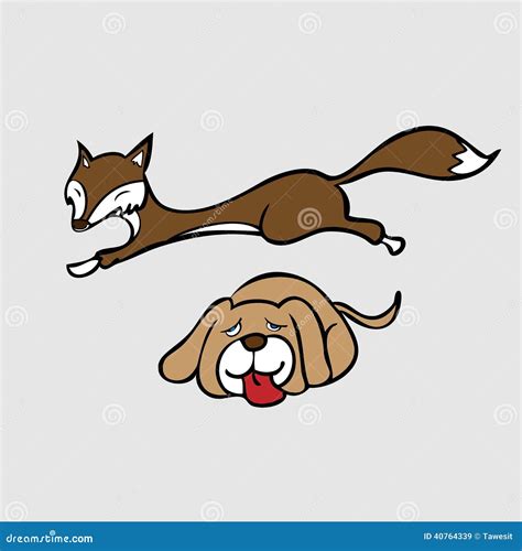 Quick Brown Fox Stock Illustrations – 20 Quick Brown Fox Stock ...