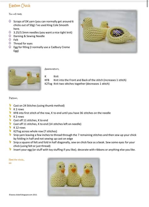 Knitted Toys Free Patterns, Stitch Patterns, Knitting Patterns, Cadbury ...