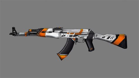 Painting of AK47 Asiimov (Manga Studio 5) : GlobalOffensive