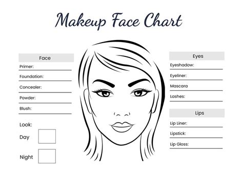 Face Chart in Illustrator, PDF - Download | Template.net