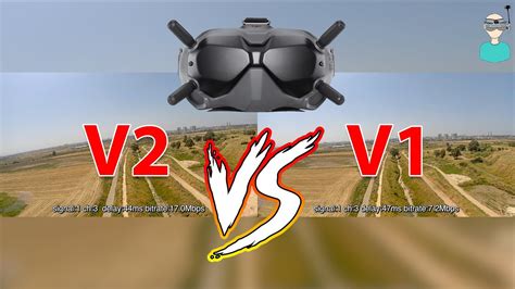 DJI FPV Goggles V2 Vs V1 - Side By Side Comparison - YouTube