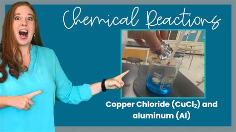 Chemical Reaction Experiment: copper chloride and aluminum - YouTube