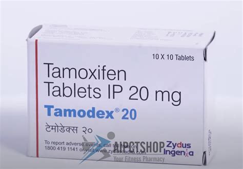 Buy Tamodex (Tamoxifen) 20 mg 100 tablet online - aipctshop.com