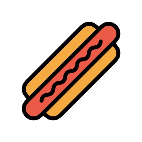 Hot Dog Vector SVG Icon - SVG Repo