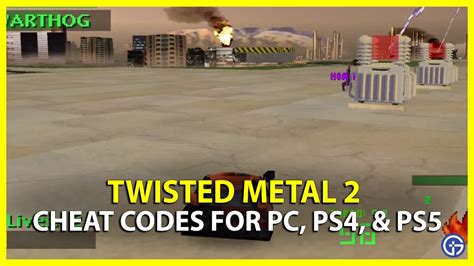 Twisted Metal 2 Cheat Codes For PC, PS4, PS5