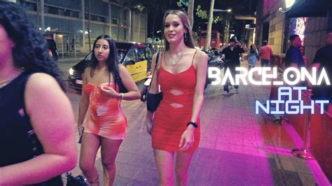 Barcelona nightlife, clubs, vlog, walk | Summer 2022 - YouTube