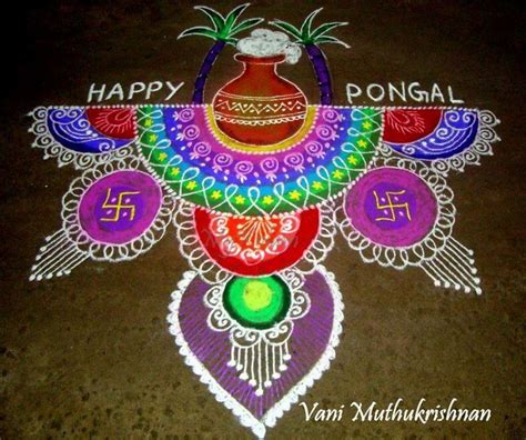 pongal-rangoli designs sankranti rangoli designs-2 - K4 Craft