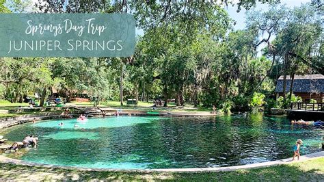 Juniper Springs: Florida Springs Day Trip - Jacksonville Beach Moms