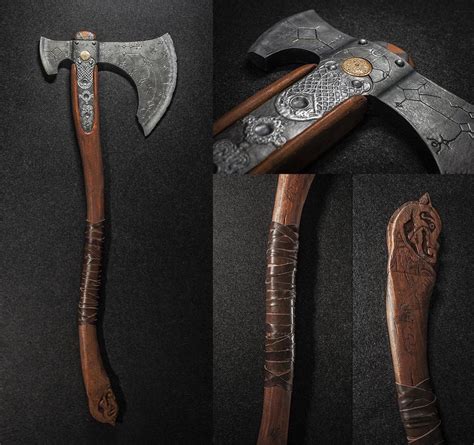 Made a prop replica of the Leviathan Axe~ : r/GodofWar