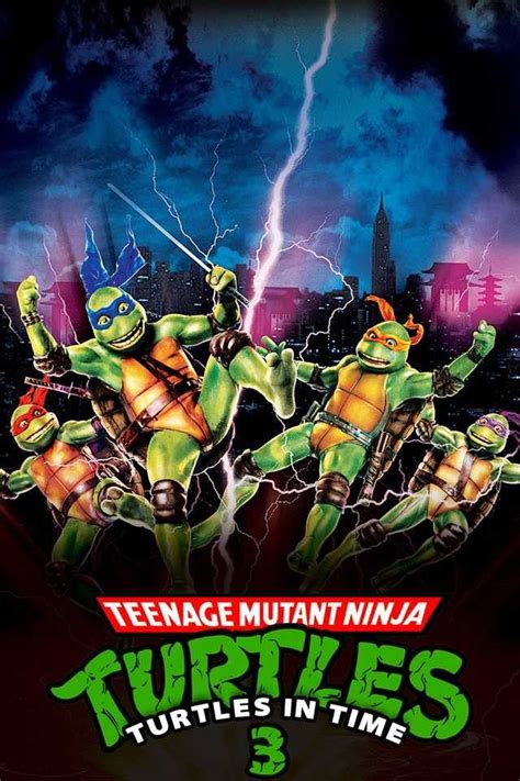 Teenage Mutant Ninja Turtles 3: Turtles In Time - 1993 | Tmnt, Ninja ...