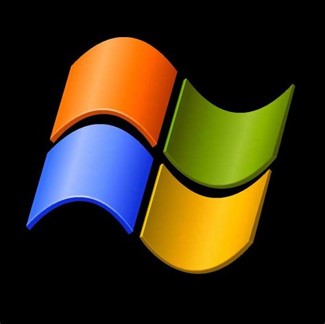 The logo recreation of Windows XP, the Windows version so many people ...