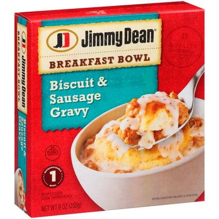 Jimmy Dean Breakfast Bowl Biscuit & Sausage Gravy, 9 oz - Walmart.com