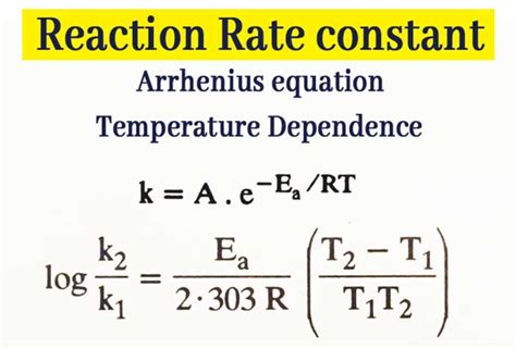 13 Mind-blowing Facts About Reaction Rate Constant - Facts.net