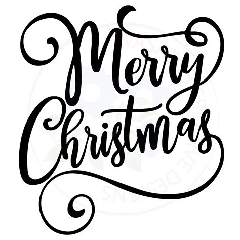 Merry Christmas Svg Free - SVG images Collections