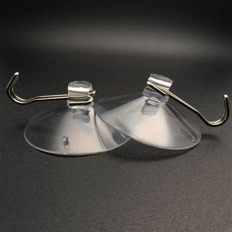 large suction cups with hooks | Metal hooks, Hanging signs, Suction cupping