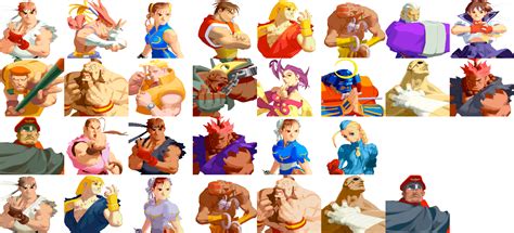 All Street Fighter Alpha Characters