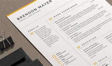 Adobe Indesign Resume Template Free