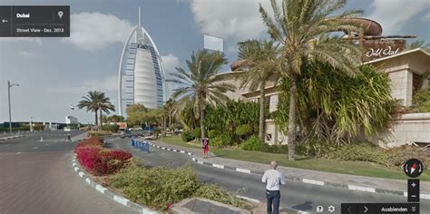 Google Street View jetzt auch mit den Architektur-Wundern Dubais