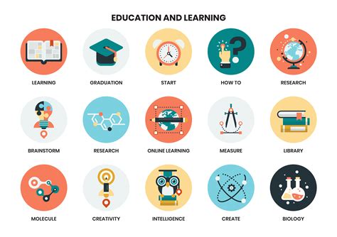 education icons set for business 657032 Vector Art at Vecteezy