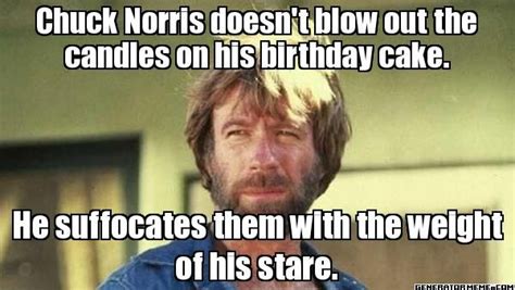 Happy birthday, Chuck Norris! | Chuck norris jokes, Chuck norris ...