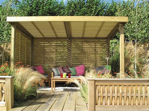 Retreat Garden Shelter | Garden seating area, Garden seating, Garden canopy