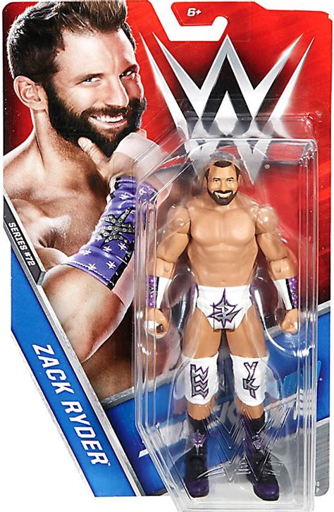 WWE Wrestling Series 72 Zack Ryder 7 Action Figure Mattel Toys - ToyWiz