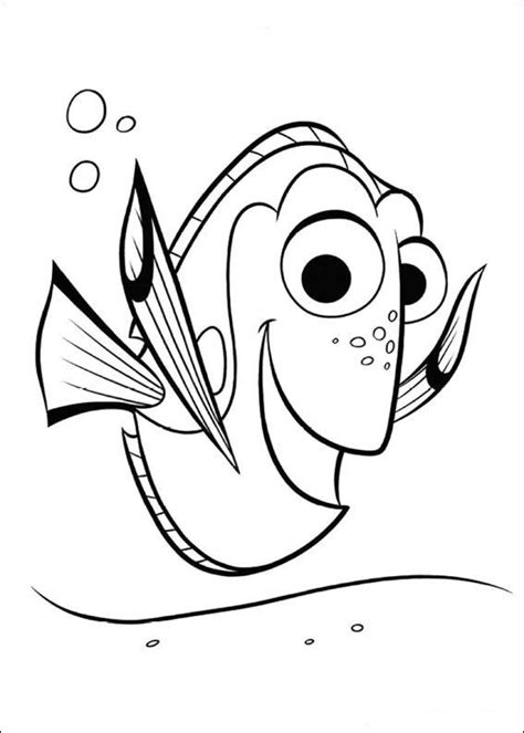 Coloring Pages | Finding Nemo Coloring Pages New Finding Dory Coloring ...