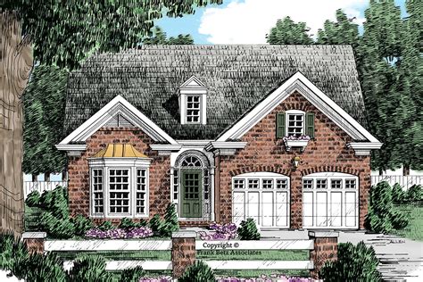 One-Story House Plan with Elegant Brick Exterior - 710187BTZ ...