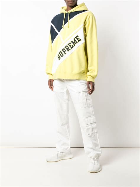 Supreme Logo Print Hoodie - Farfetch