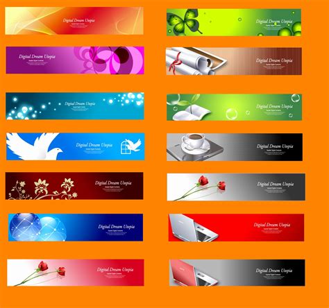 Word Banner Template Free Download The Users Can View The Different ...