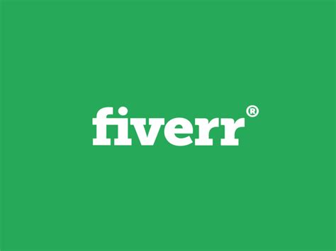 Fiverr Logo Animation Crazy Letters Wooop Bounce