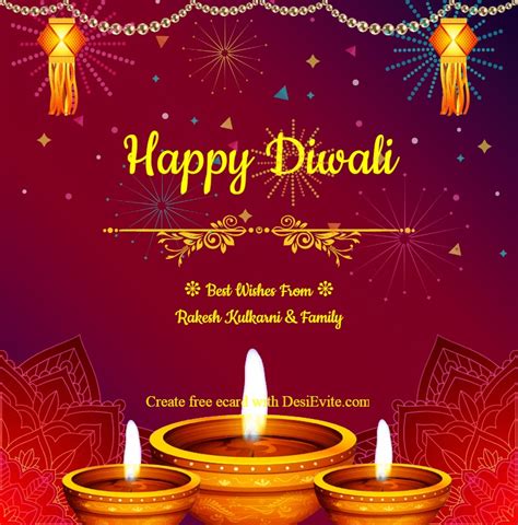 Diwali Card Background