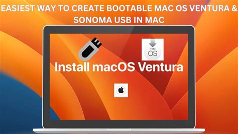 How to make Bootable USB for MACOS in MAC || MAC OS || Ventura ...