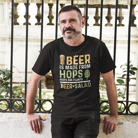 Beer is Made From Hops T-shirt. Beer Hops Shirt. IPA Shirt. - Etsy