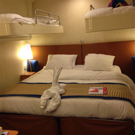 Interior Stateroom, Cabin Category 4F, Carnival Breeze