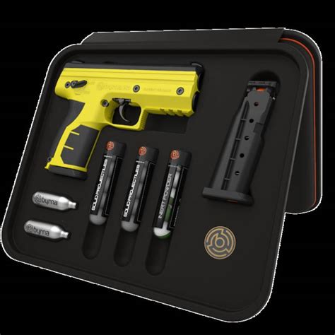 BYRNA HD KINETIC KIT YELLOW W/ 2 MAGS & PROJECTILES | Range USA