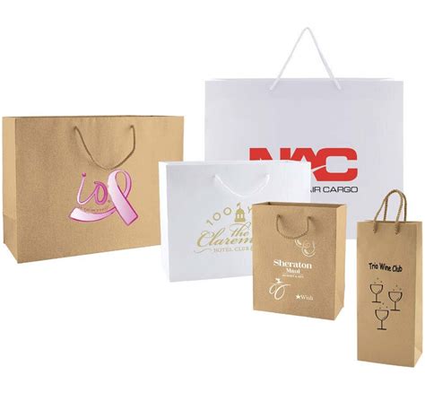 Paper Shopping Bags Logo Custom Printed — Big Valley Packaging Corporation