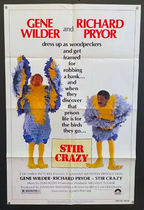 Stir Crazy (1980) – Original One Sheet Movie Poster - Hollywood Movie ...