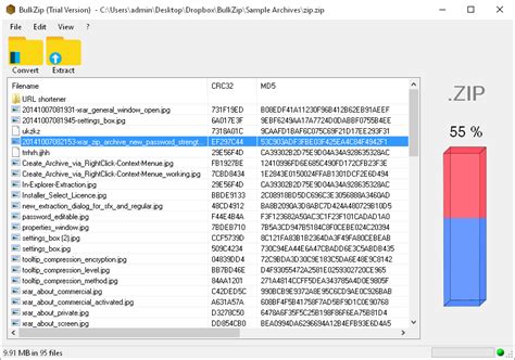 BulkZip File Compressor Compression and Extraction Software 20%