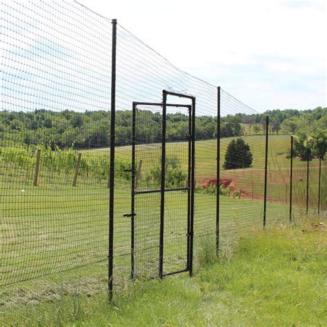 Access Gate For 8' Deer Fence- Sleeved Installation – Deerfence