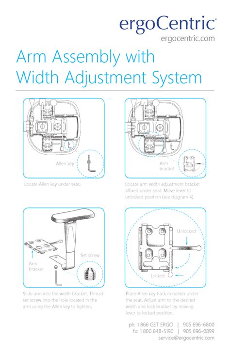 Assembly Instructions - ergoCentric