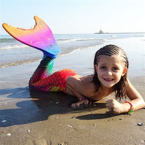 Mermaid Swimsuit This link is for 6-14 years old girlsMaterial:quality ...