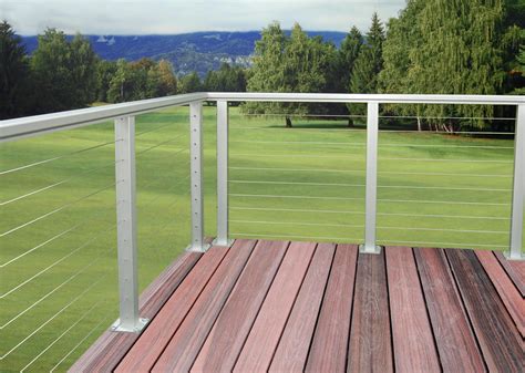 Steel Railing System / Cable Railing Systems | Stainless Cable ...