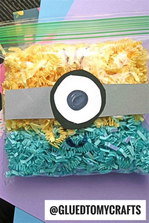 Craft Ideas For Kids Using Shredded Crinkle Paper