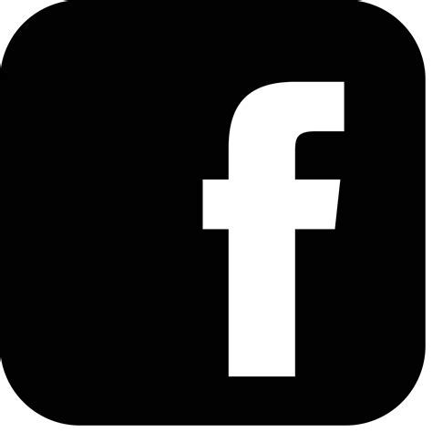 Black Facebook Logo - LogoDix