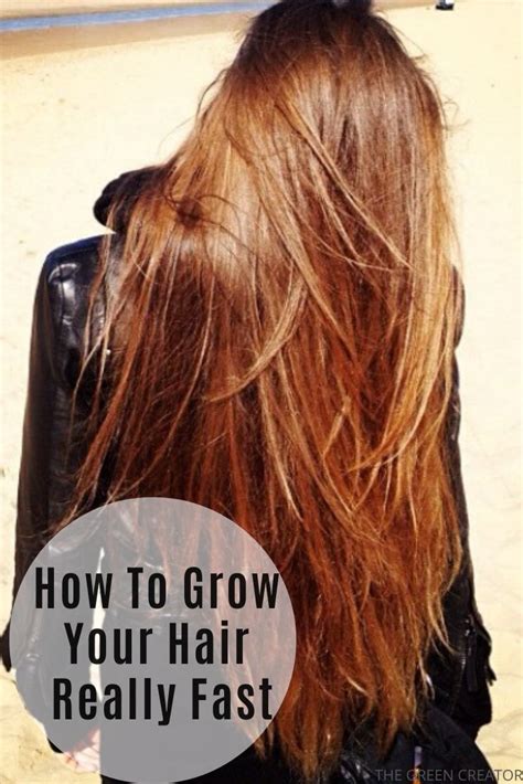 How To Grow Your Hair Really Fast | The Green Creator