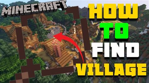 Minecraft village find | Minecraft village finder trick | How to find ...