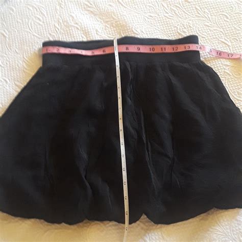 Black bubble skirt..has two front pockets..can fit a... - Depop